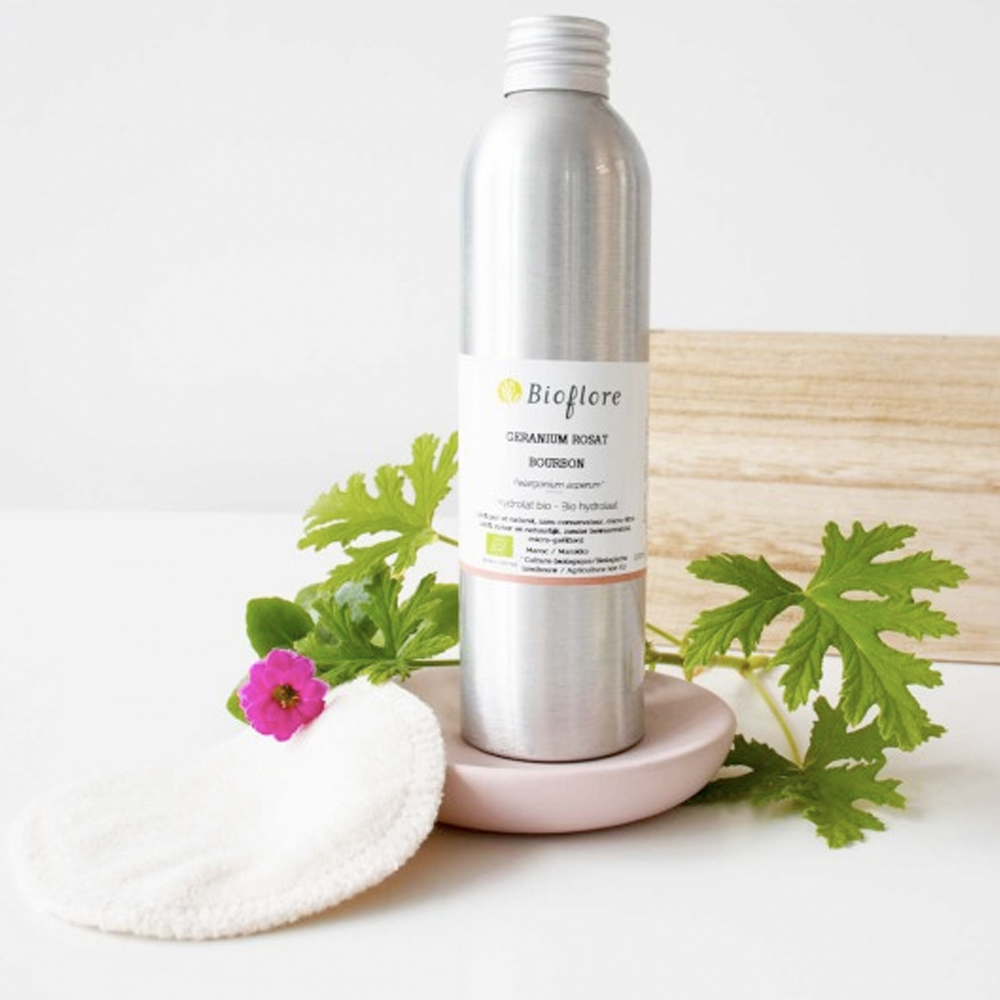 Bioflore - Hydrolat de Géranium Rosat Bourbon Bio - 200 ml