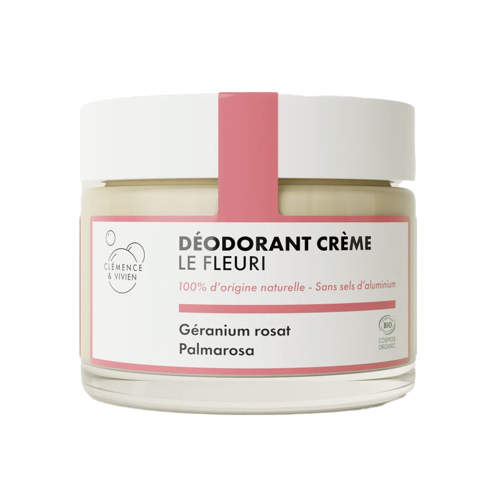 Clémence & Vivien • Déo Le Fleuri - Déodorant (Géranium Rosat & Palmarosa)
