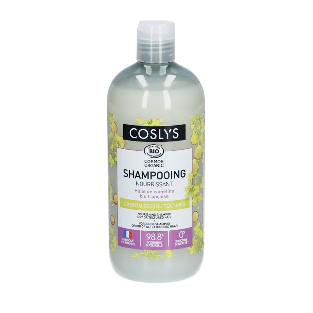 Coslys • Shampoing nourrissant à l'huile de cameline - Pour cheveux secs ou texturés