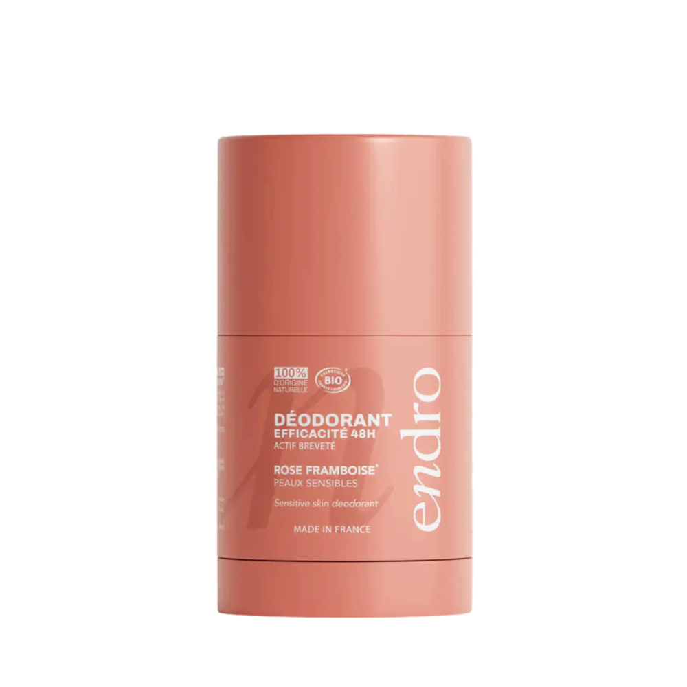 Endro Cosmétiques • Déodorant Stick 48H - Parfum Rose-Framboise