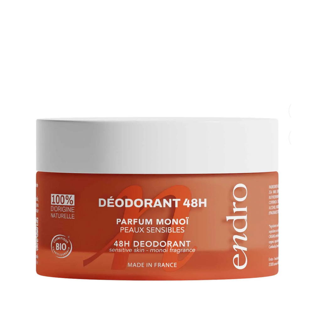 Endro Cosmétiques • Déodorant Baume 48H - Parfum Monoï