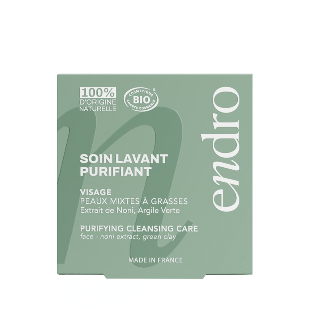 Endro Cosmétiques • Soin Lavant Purifiant solide