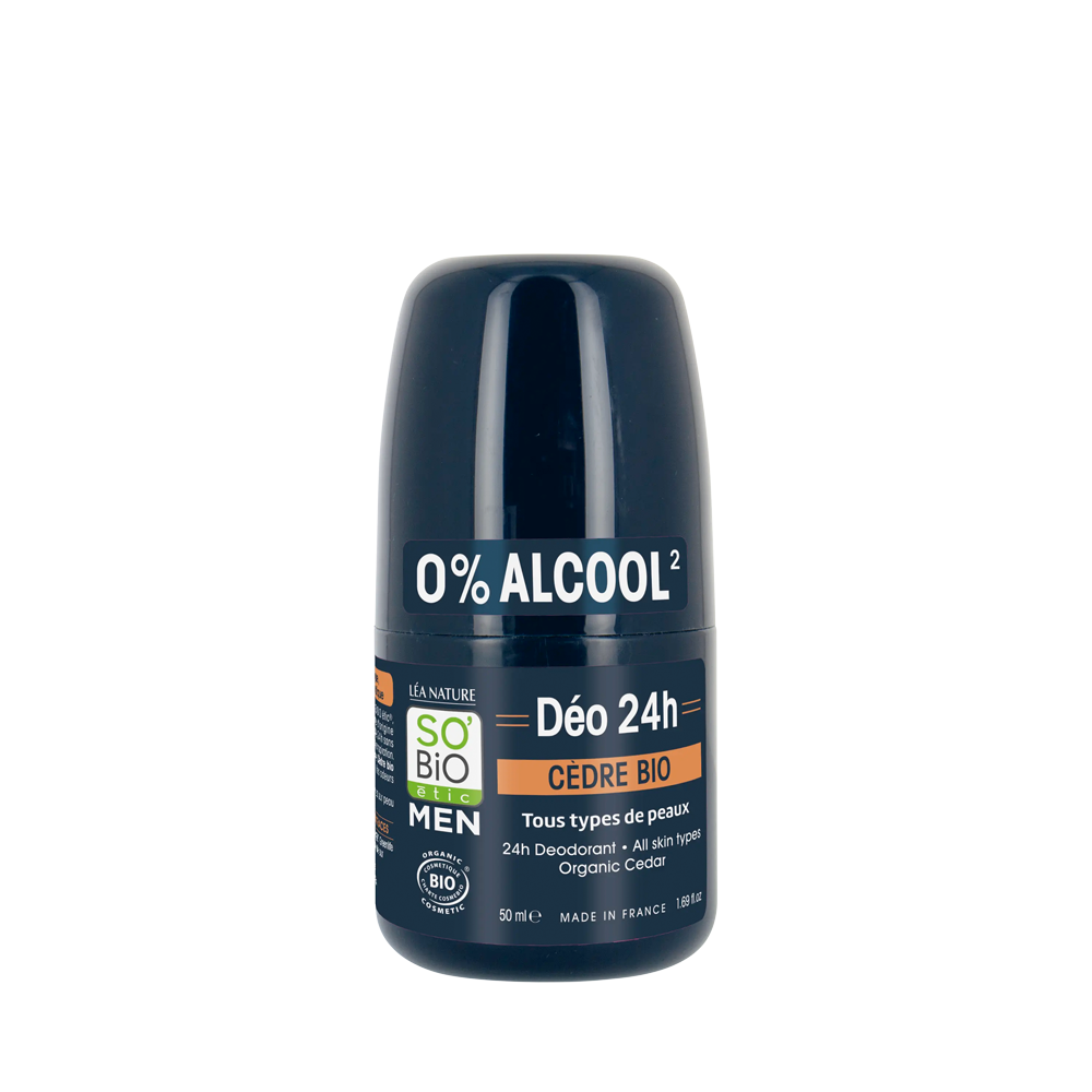 So Bio étic • Déo Men 24h Cèdre - Roll-on