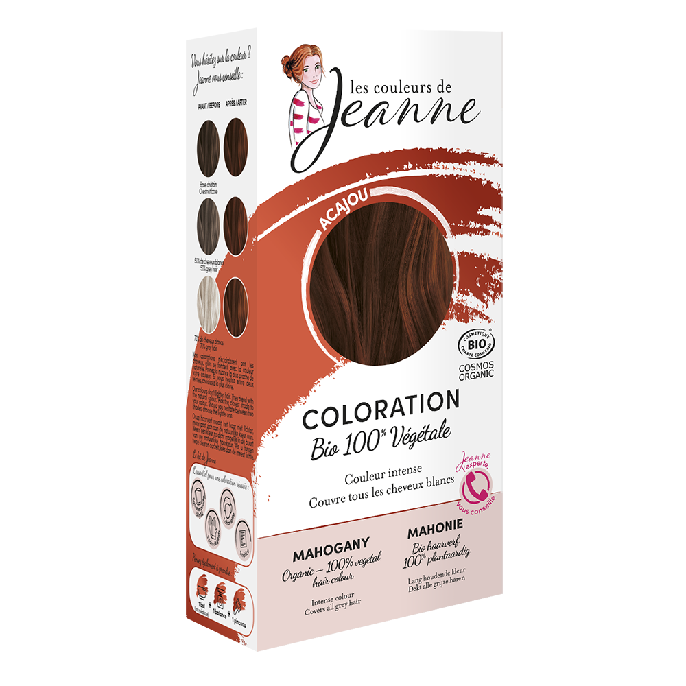 Les couleurs de Jeanne - Coloration #Acajou