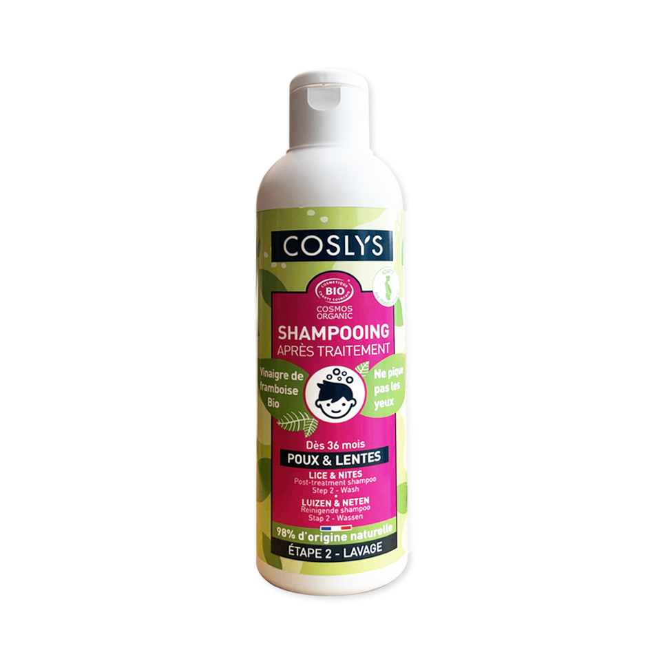 Coslys • Shampoing après-traitement poux & lentes