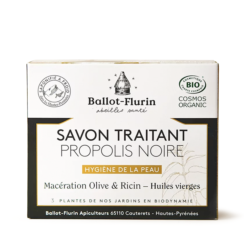 Ballot Flurin • Savon Traitant Propolis Noire