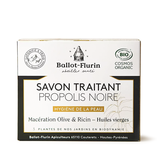 Ballot Flurin • Savon Traitant Propolis Noire