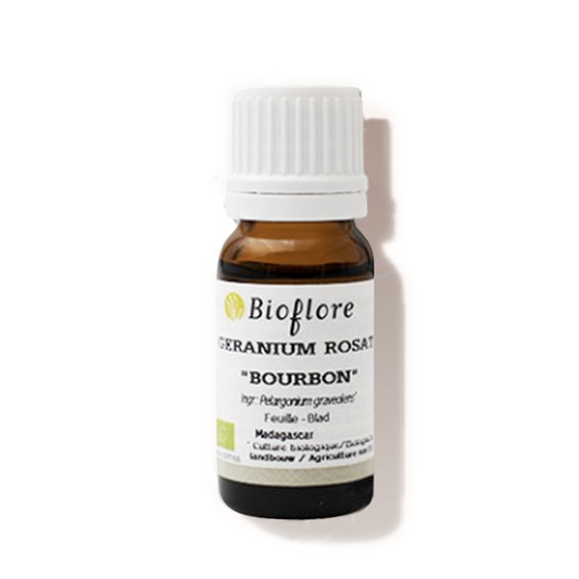 Bioflore - Huile essentielle de Géranium rosat bourbon bio - 10 ml