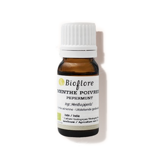 Bioflore - Huile essentielle de Menthe poivrée bio - 10 ml