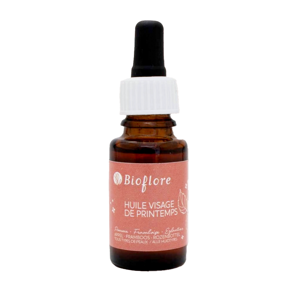Bioflore - Huile visage de printemps Bio - 15 ml