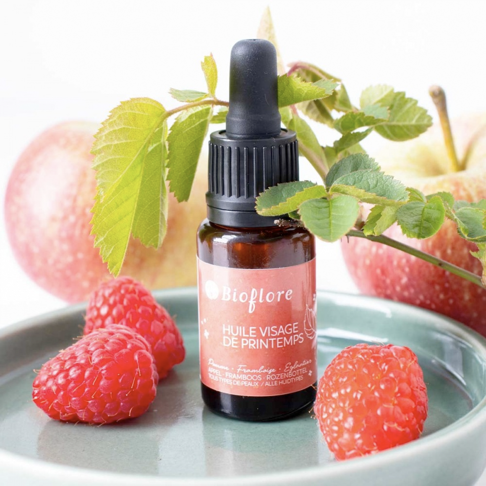 Bioflore - Huile visage de printemps Bio - 15 ml