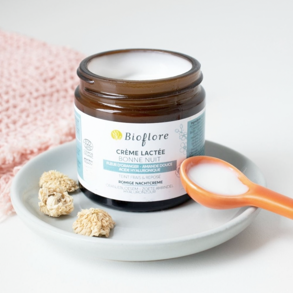 Bioflore - Crème lactée bonne nuit - 60 ml