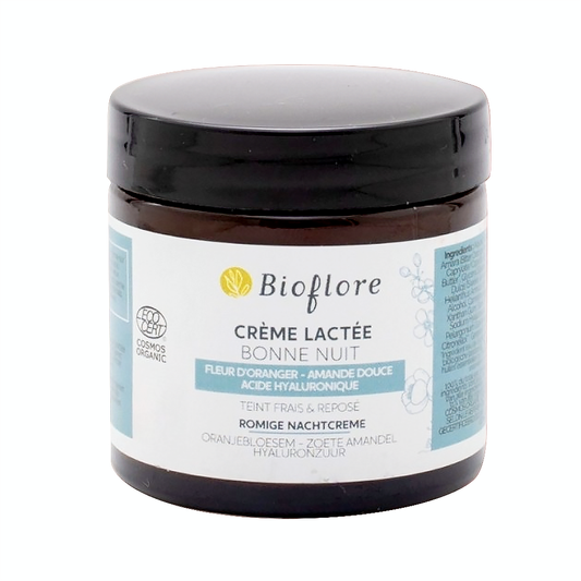Bioflore - Crème lactée bonne nuit - 60 ml