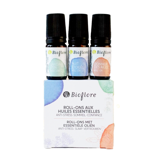 Bioflore - Coffret roll-ons aux huiles essentielles bio