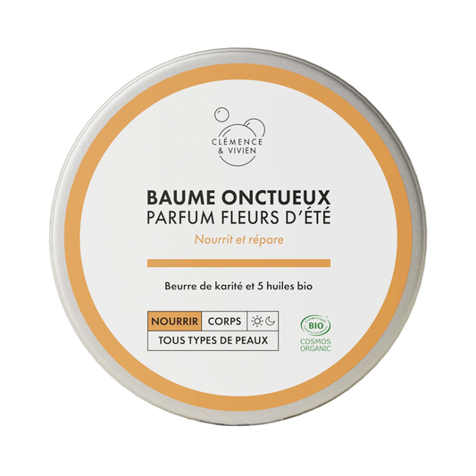 Clémence & Vivien • Baume Onctueux Nourrissant & Réparateur "Fleurs d'Eté"