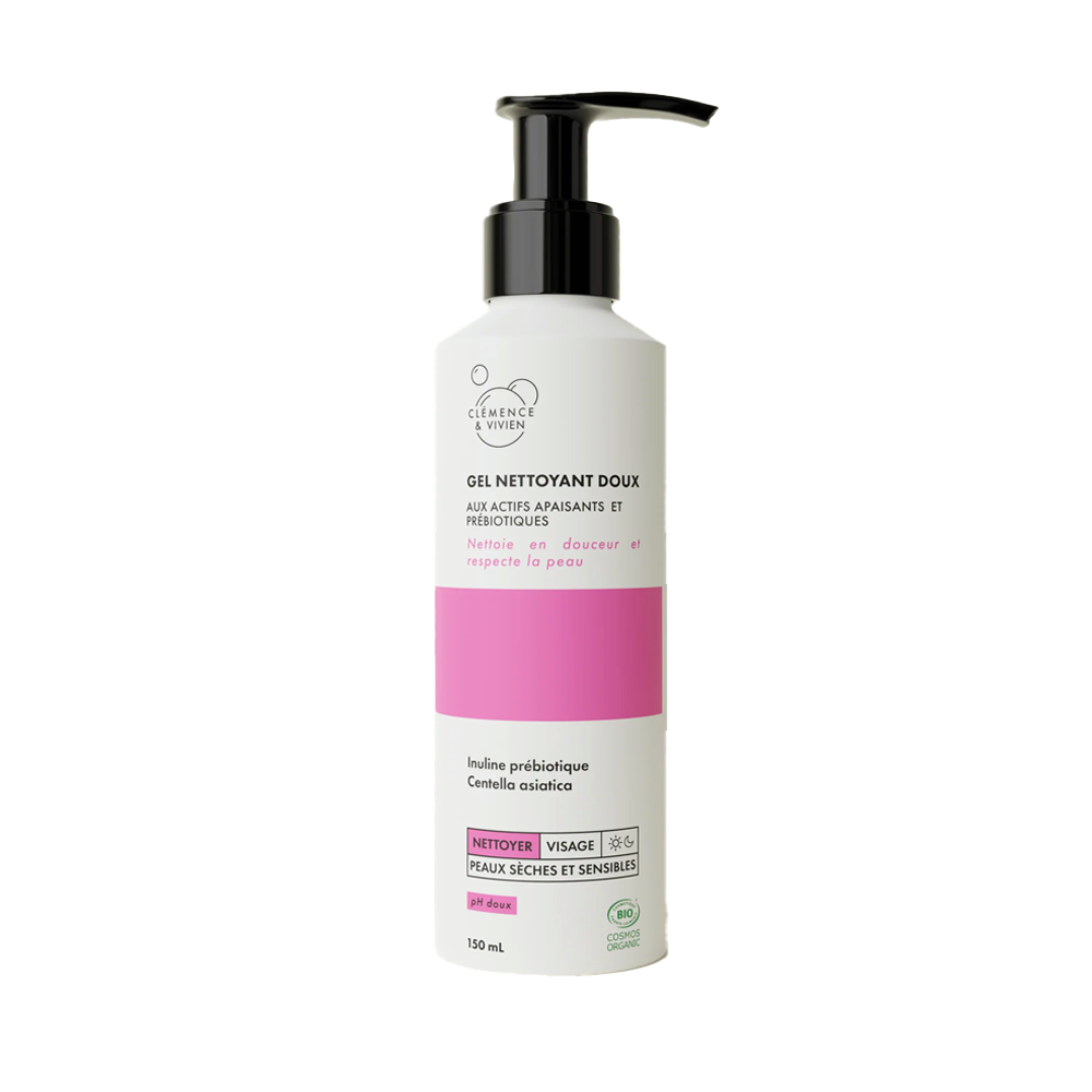 Clémence & Vivien • Gel nettoyant doux pour peau sensible