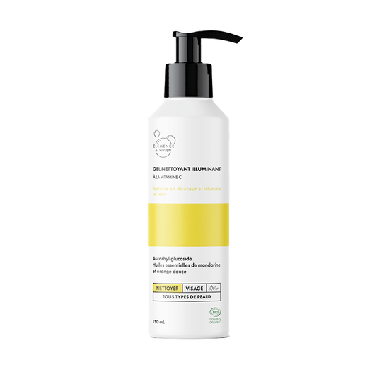 Clémence & Vivien • Gel nettoyant illuminant à la vitamine C