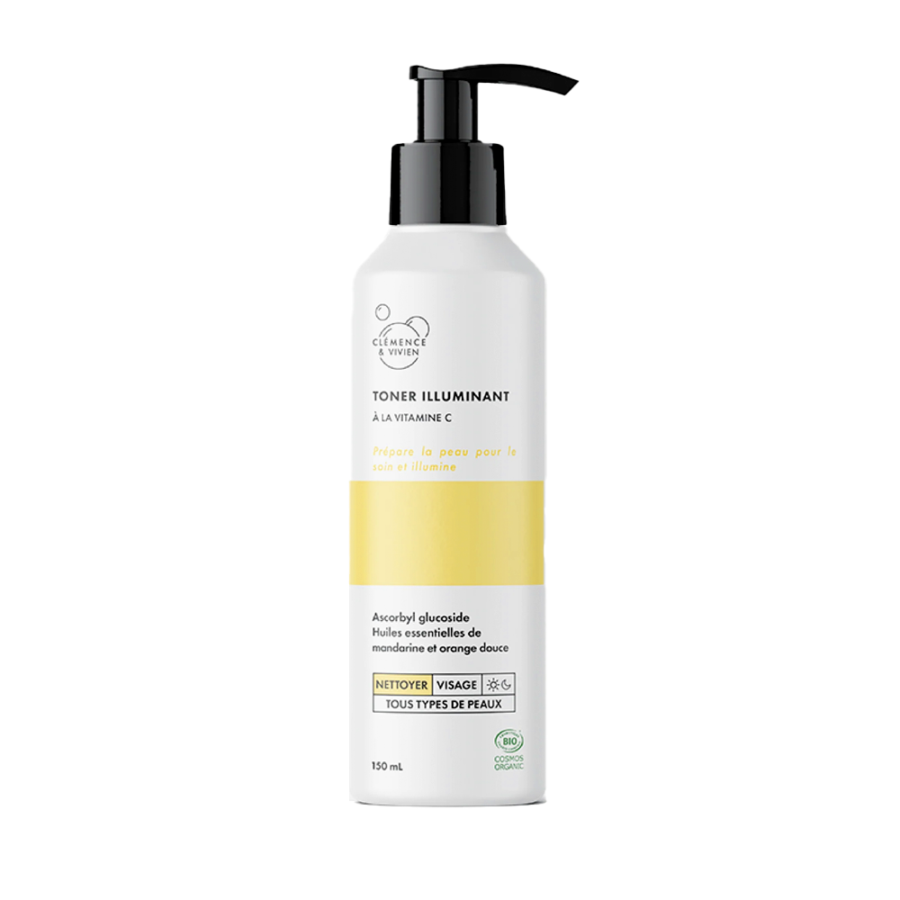 Clémence & Vivien • Toner illuminant à la vitamine C