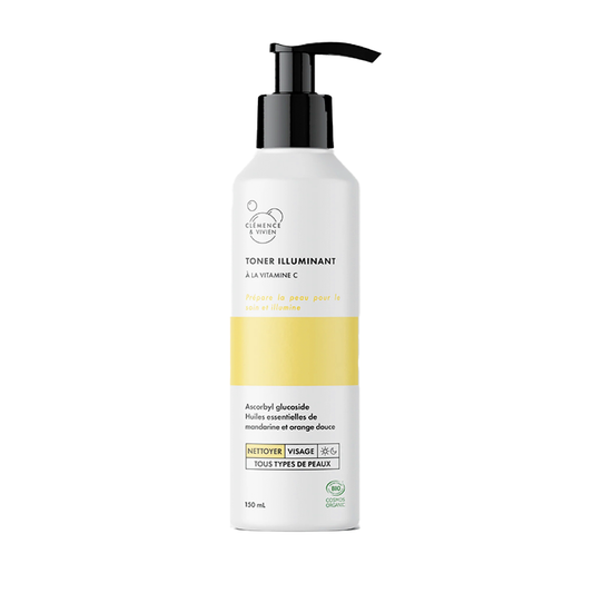 Clémence & Vivien • Toner illuminant à la vitamine C