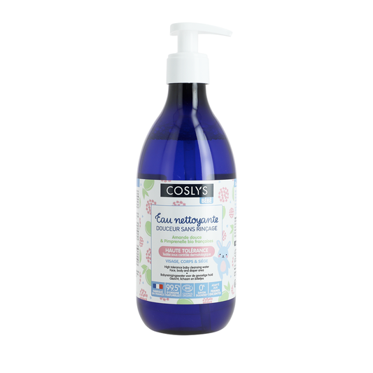 Coslys • Eau nettoyante bébé sans rinçage