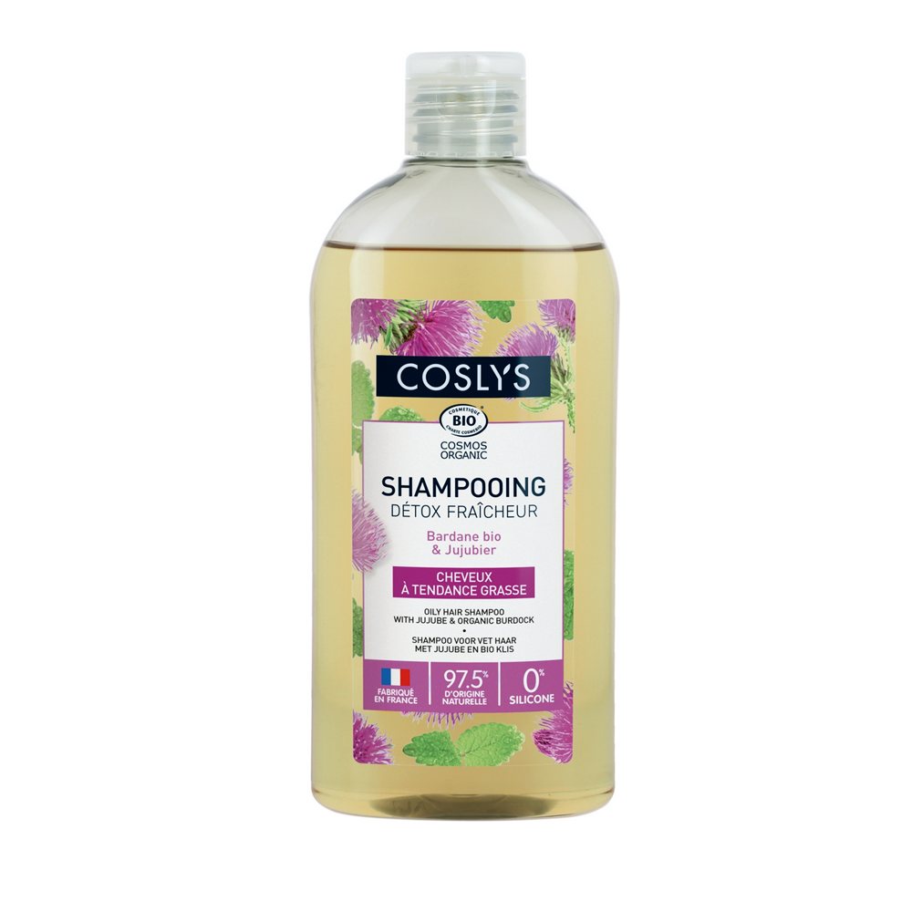 Coslys • Shampoing Détox Fraîcheur pour Cheveux à tendance grasse - 250 ml