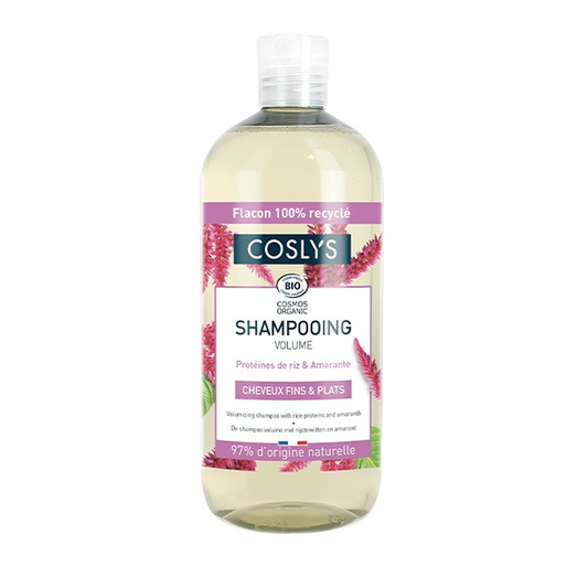 Coslys • Shampoing Volume protéine de riz et amarante 500 ml