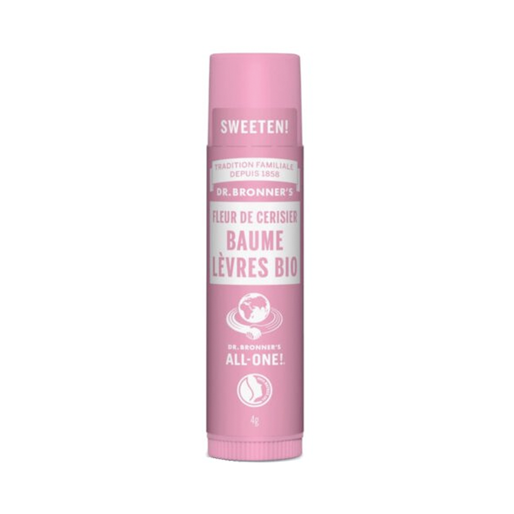 Dr Bronner's - Baume à Lèvres cherry blossom