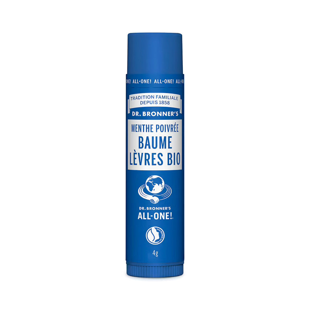 Dr Bronner's - Baume à Lèvres menthe