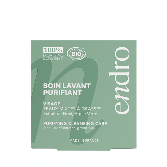 Endro Cosmétiques • Soin Lavant Purifiant solide