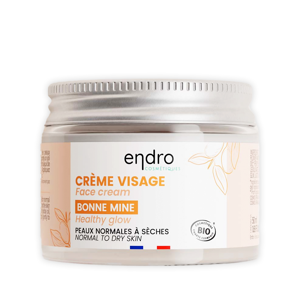 Endro Cosmétiques • Crème Visage Bonne Mine hydratante