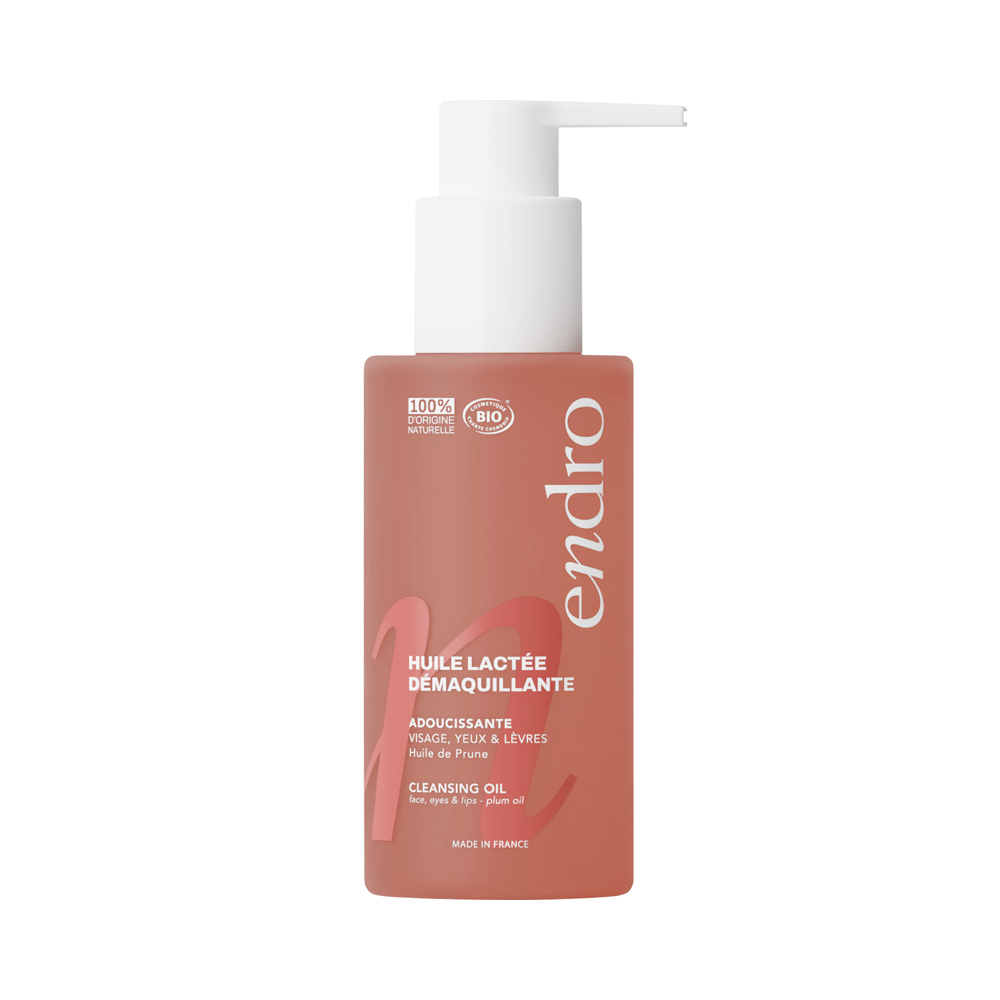 Endro Cosmétiques • Huile lactée démaquillante