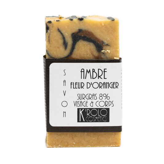 K'Rolo Cosmetics • Savon Ambre fleur d'oranger