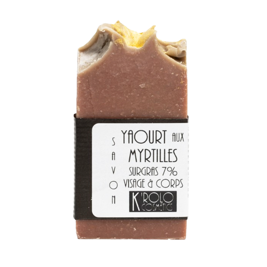 K'Rolo Cosmetics • Savon Yaourt aux Myrtilles