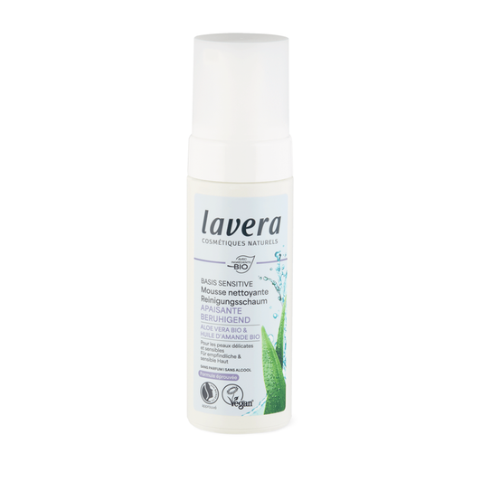 Lavera • Cleansing Foam / Mousse Nettoyante "Basis Sensitiv"
