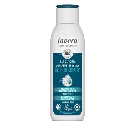 Lavera • Body Lotion Rich  / Basis Sensitive lait crème riche