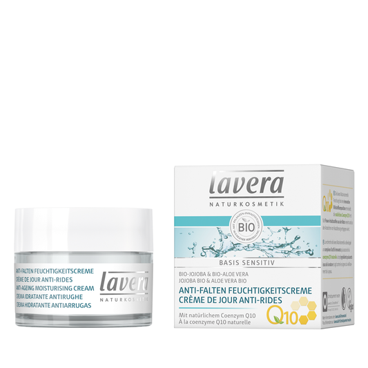 Lavera • Anti-Ageing Moisturising Cream Q10 / Crème de Jour Anti-Rides Q10 "Basis Sensitiv"