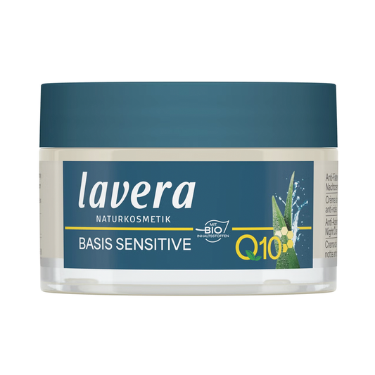 Lavera • Anti-Ageing Night Cream Q10 / Crème de Nuit Anti-Rides Q10 "Basis Sensitiv"
