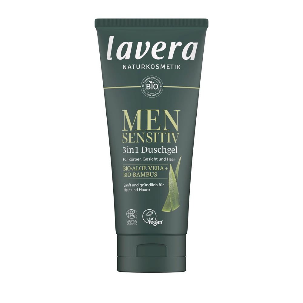 Lavera • Shower Gel / Shampoing Douche 3en1 "Men Sensitiv"