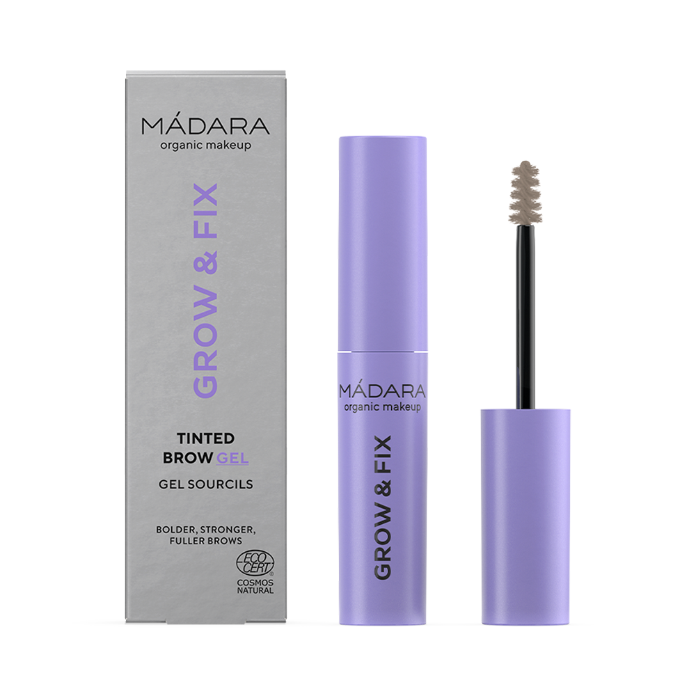 Mádara • Grow & Fix - Gels à sourcils transparent et teintés