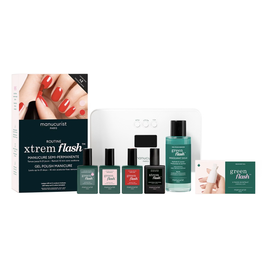 Manucurist • Green Flash - Kit Routine Xtrem Flash