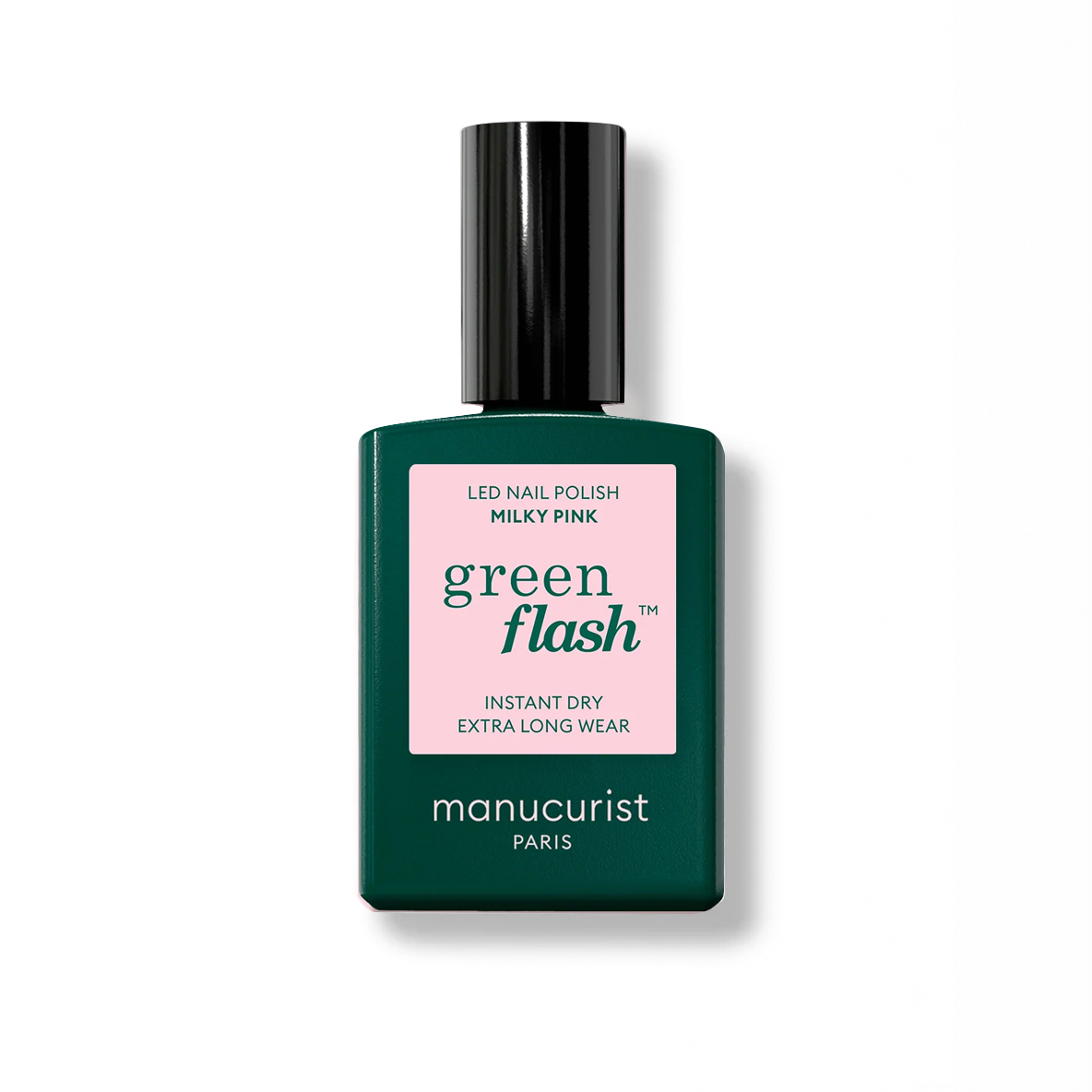 Manucurist • GREEN FLASH - Vernis #Milky Pink