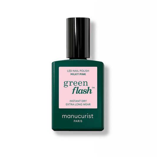 Manucurist • GREEN FLASH - Vernis #Milky Pink