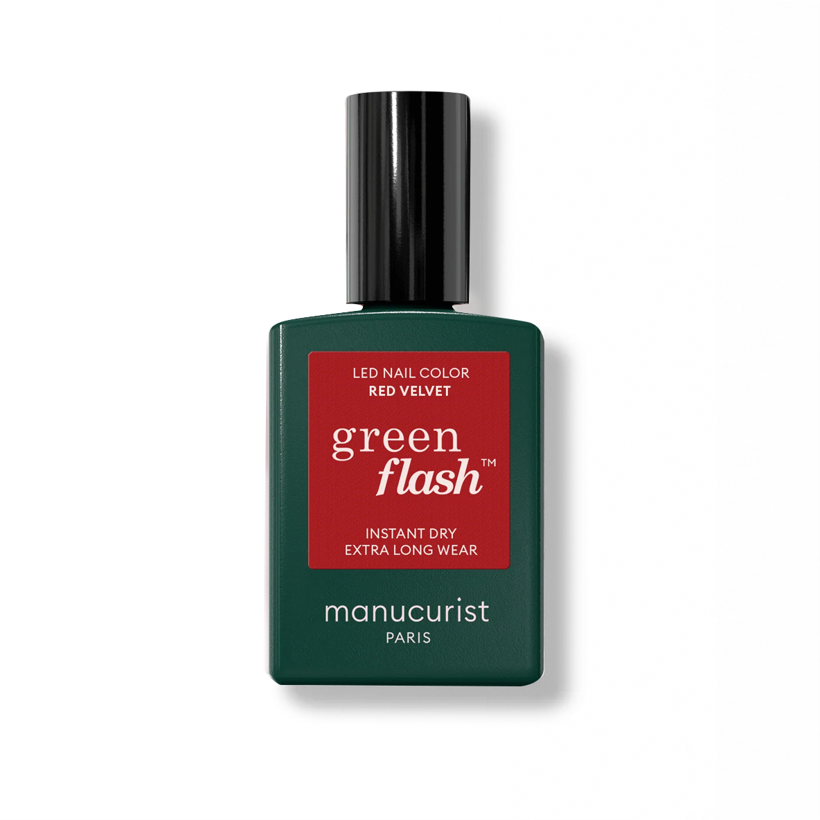 Manucurist • GREEN FLASH - Vernis #Red Velvet