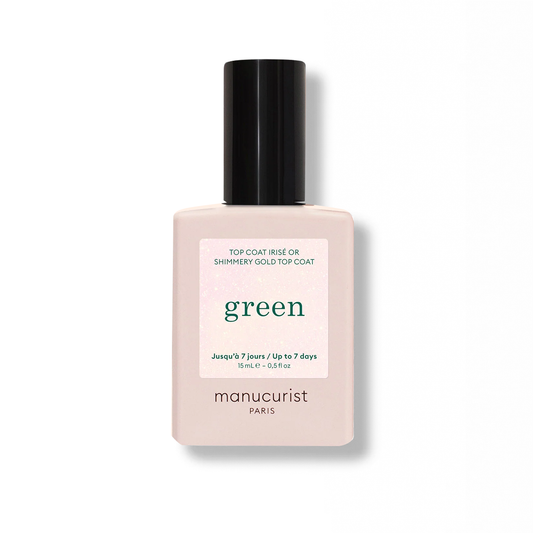 Manucurist • GREEN - Vernis #Top Coat Irisé Argent