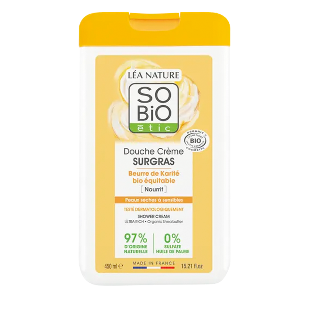 So Bio étic • Douche crème surgras beurre de karité bio