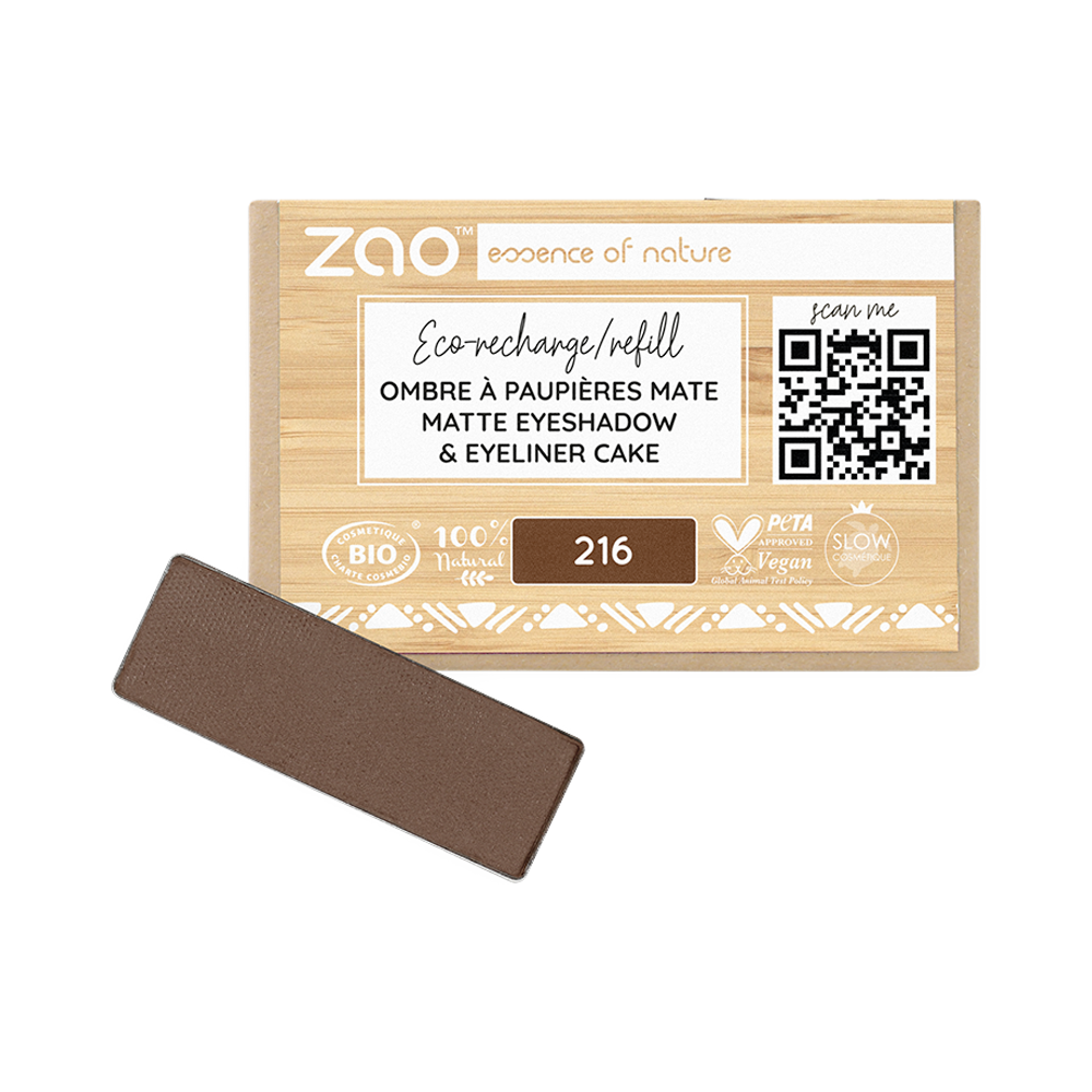 ZAO • Eyeshadow / Fard à Paupières Rectangulaire (Recharge)