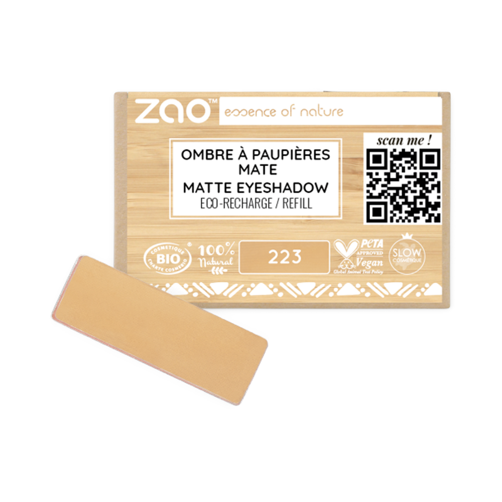 ZAO • Eyeshadow / Fard à Paupières Rectangulaire (Recharge)