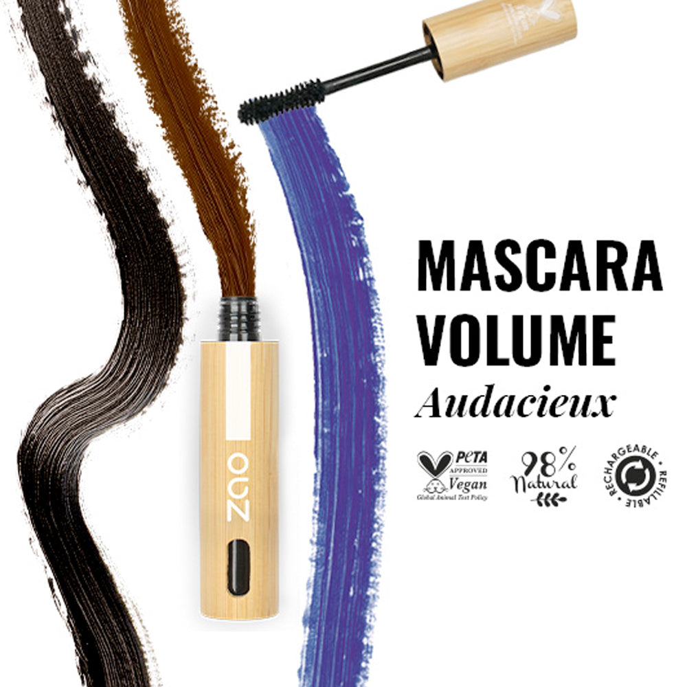 ZAO • Mascara Volume audacieux (Complet)