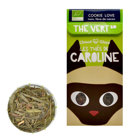 Les thés de Caroline • Cookie Love - Thé Vert