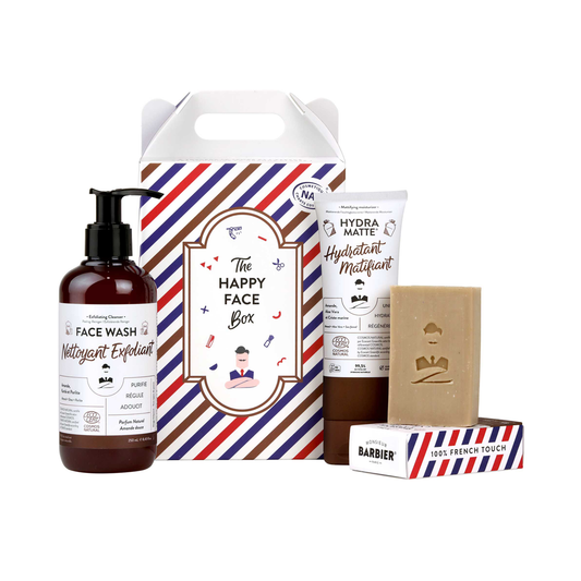 Monsieur Barbier • Coffret soin visage ''THE HAPPY FACE BOX ''